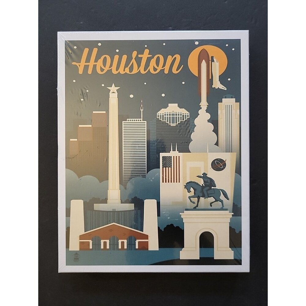 Houston 1000 pcs Puzzle By Lantern Press NEW FACTORY SEALED